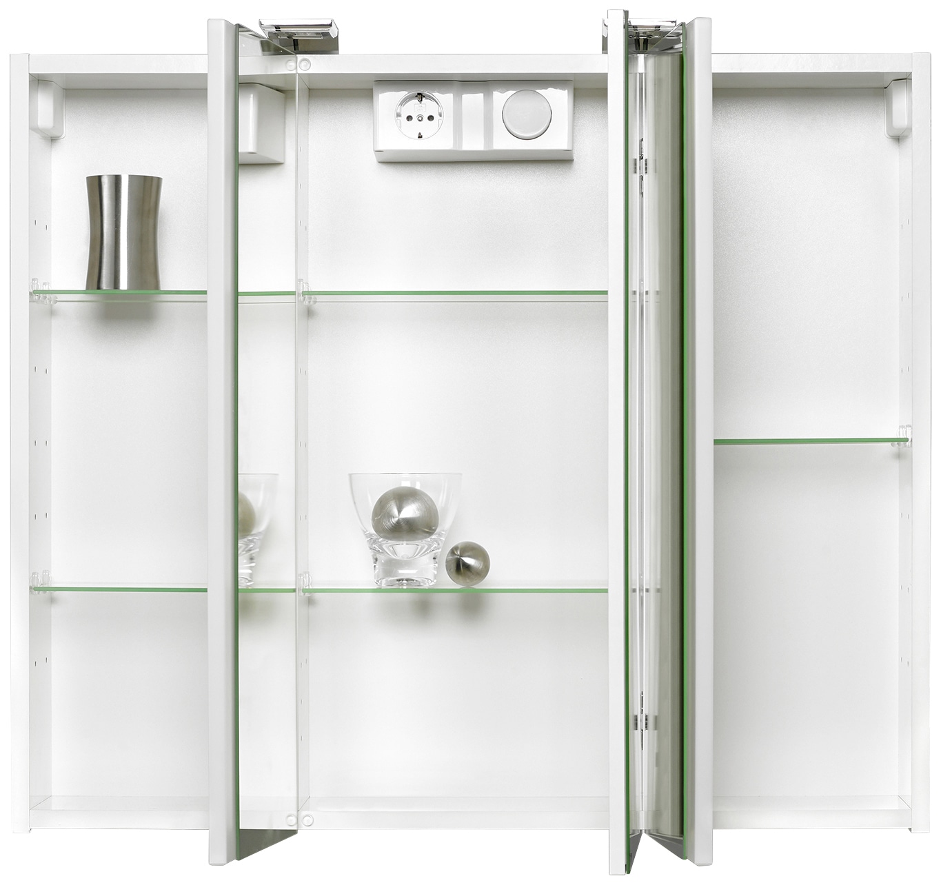 jokey Spiegelschrank »Jarvis« weiss, 80 cm Breite