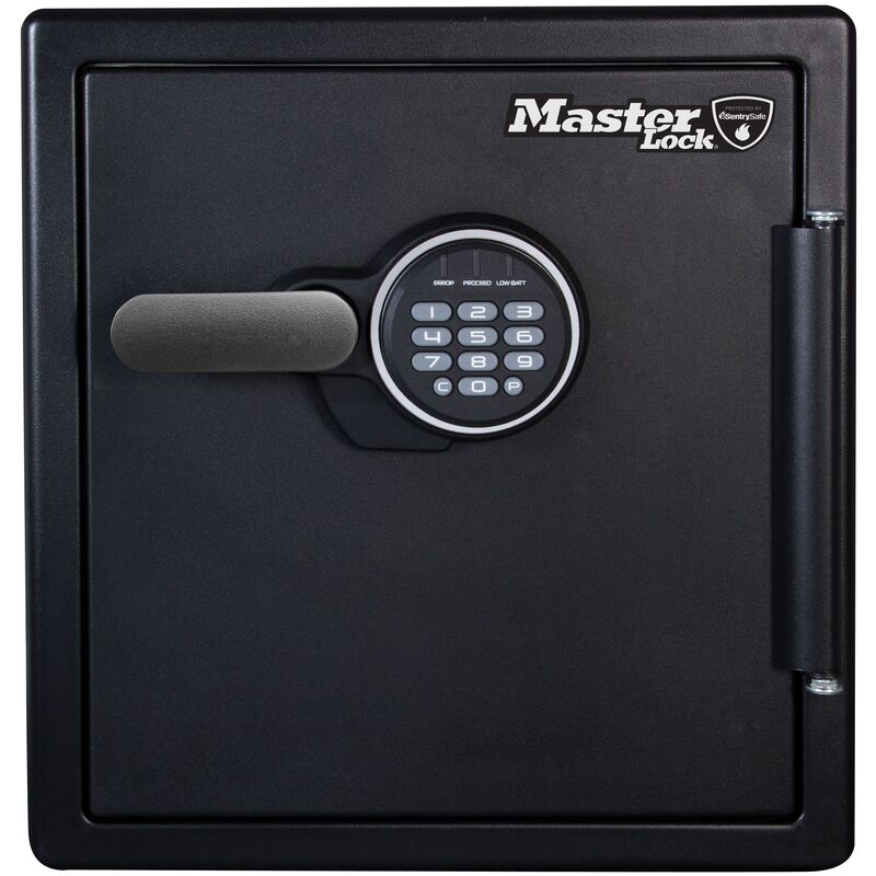 Master Lock Feuerschutztresor LFW123FTC, 41.5 x 49.1 x 45.3 cm, schwarz