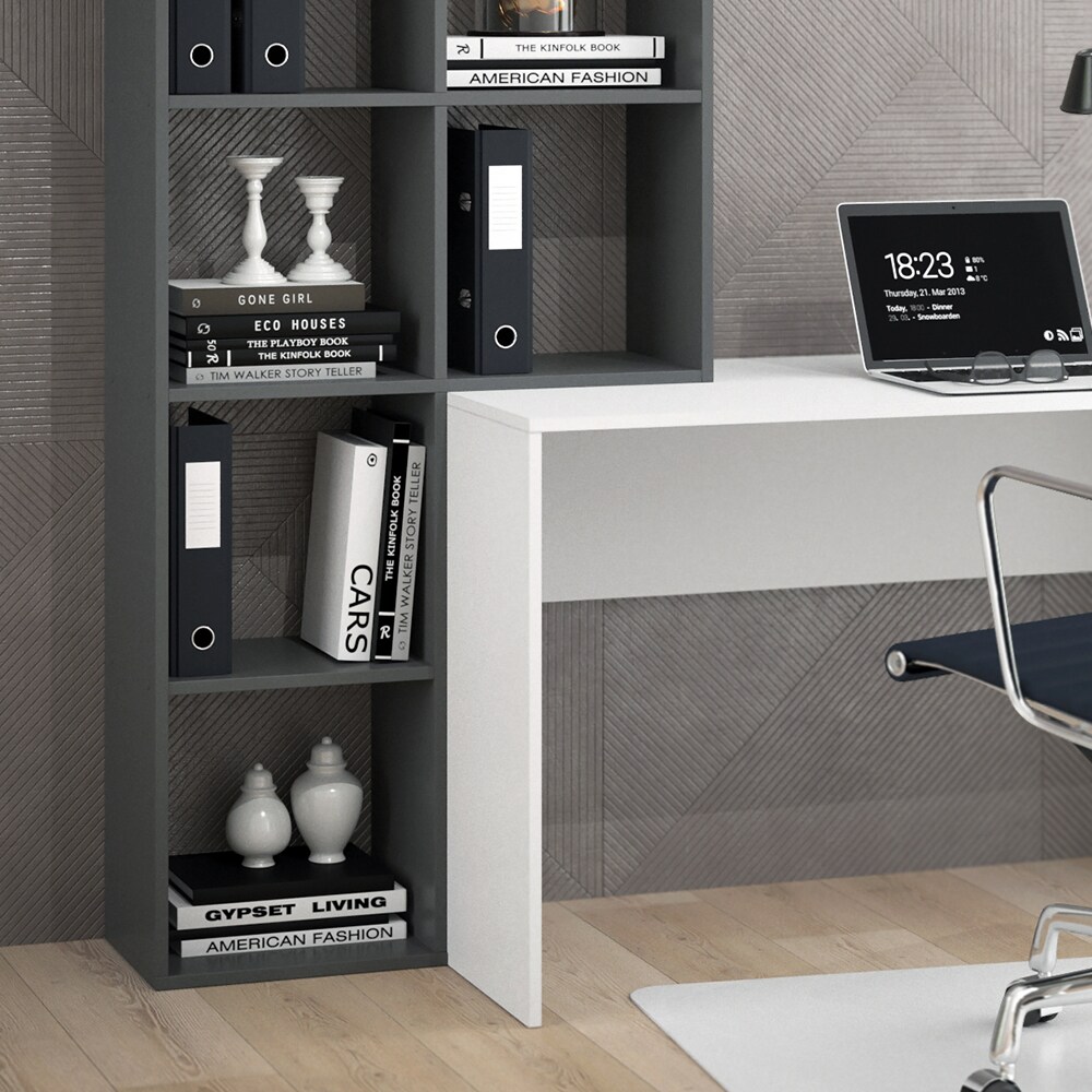 Vicco Schreibtisch + Regal Raumteiler ComputertischMara Arbeitstisch Bürotisch