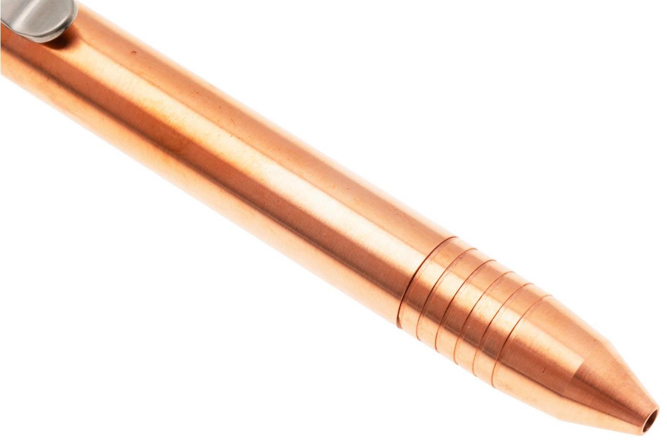 Big Idea Design Base Line Bolt Action Pen BS-BA-CO Copper, everyday carry pen