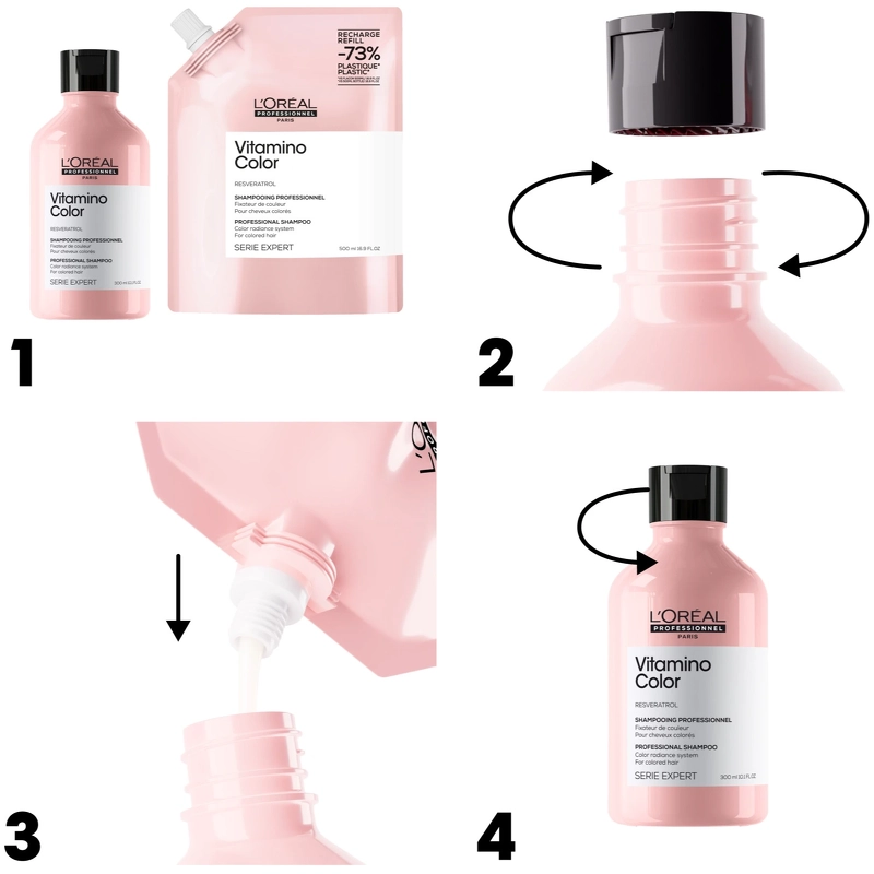 L'Oréal Professionnel Vitamino Color Shampoo Refill 500 ml