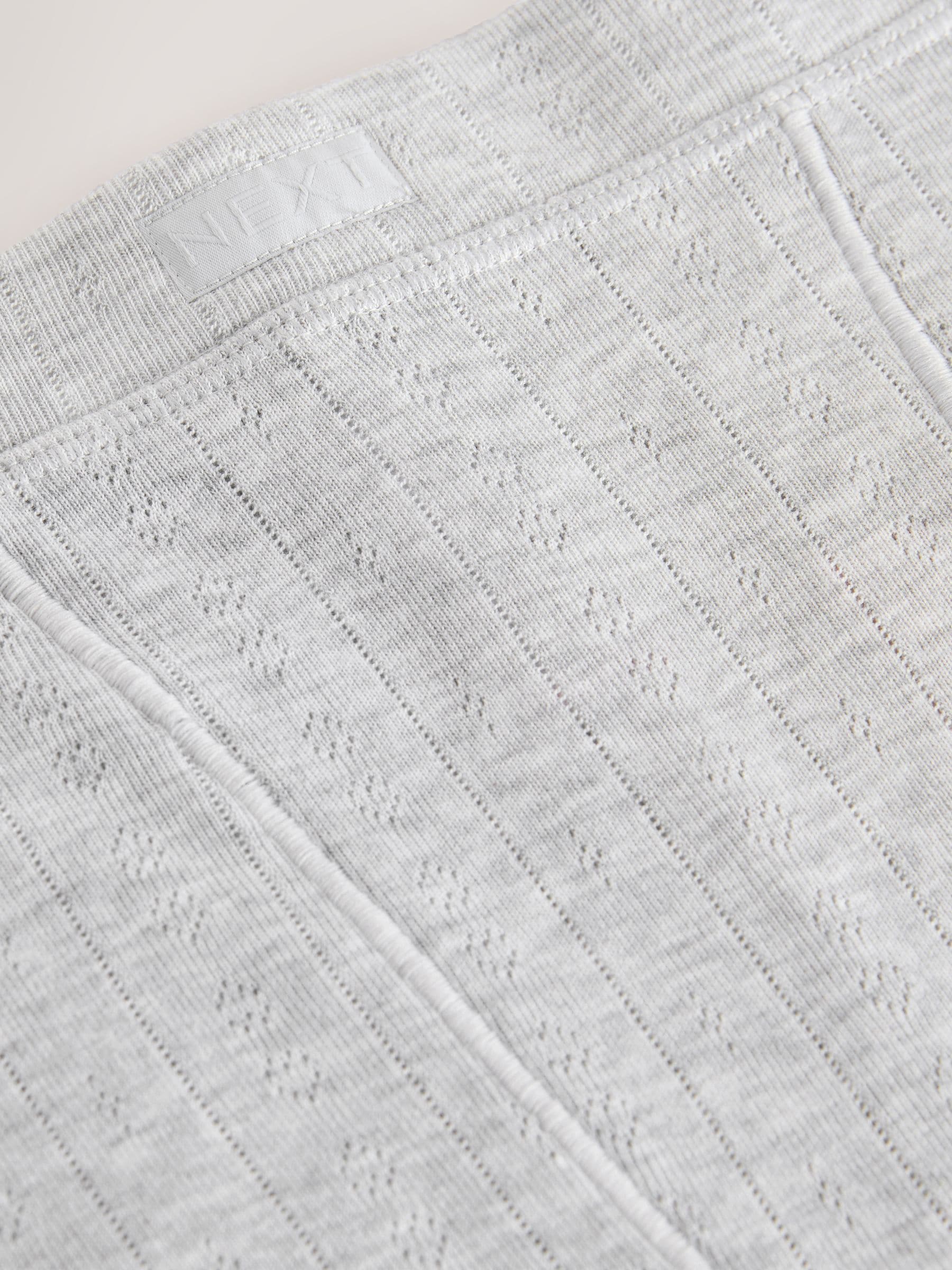 Grijs gemêleerd - Thermal Maximum Warmth Cosy Pointelle Leggings