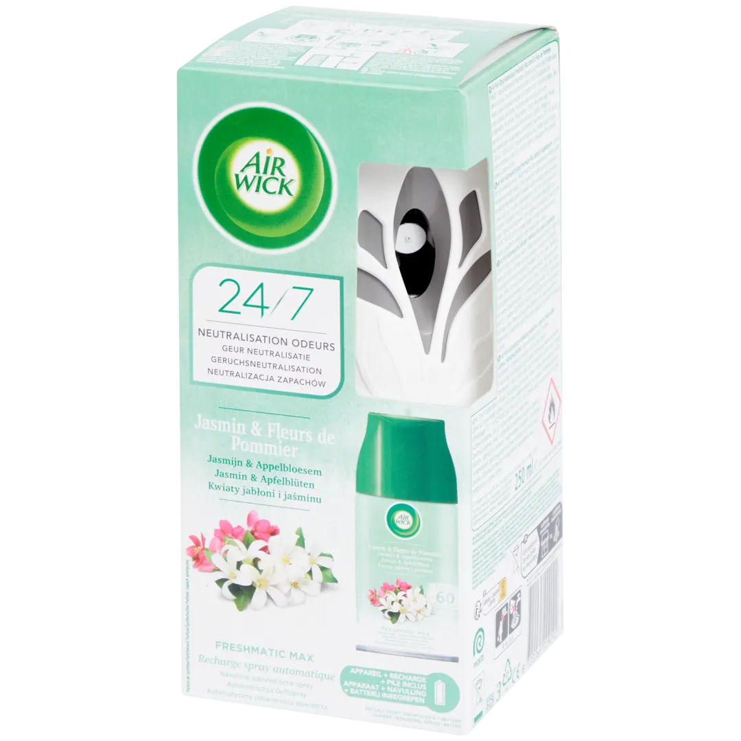 Air Wick Freshmatic Max starterkit Jasmijn & Appelbloesem 250 ml