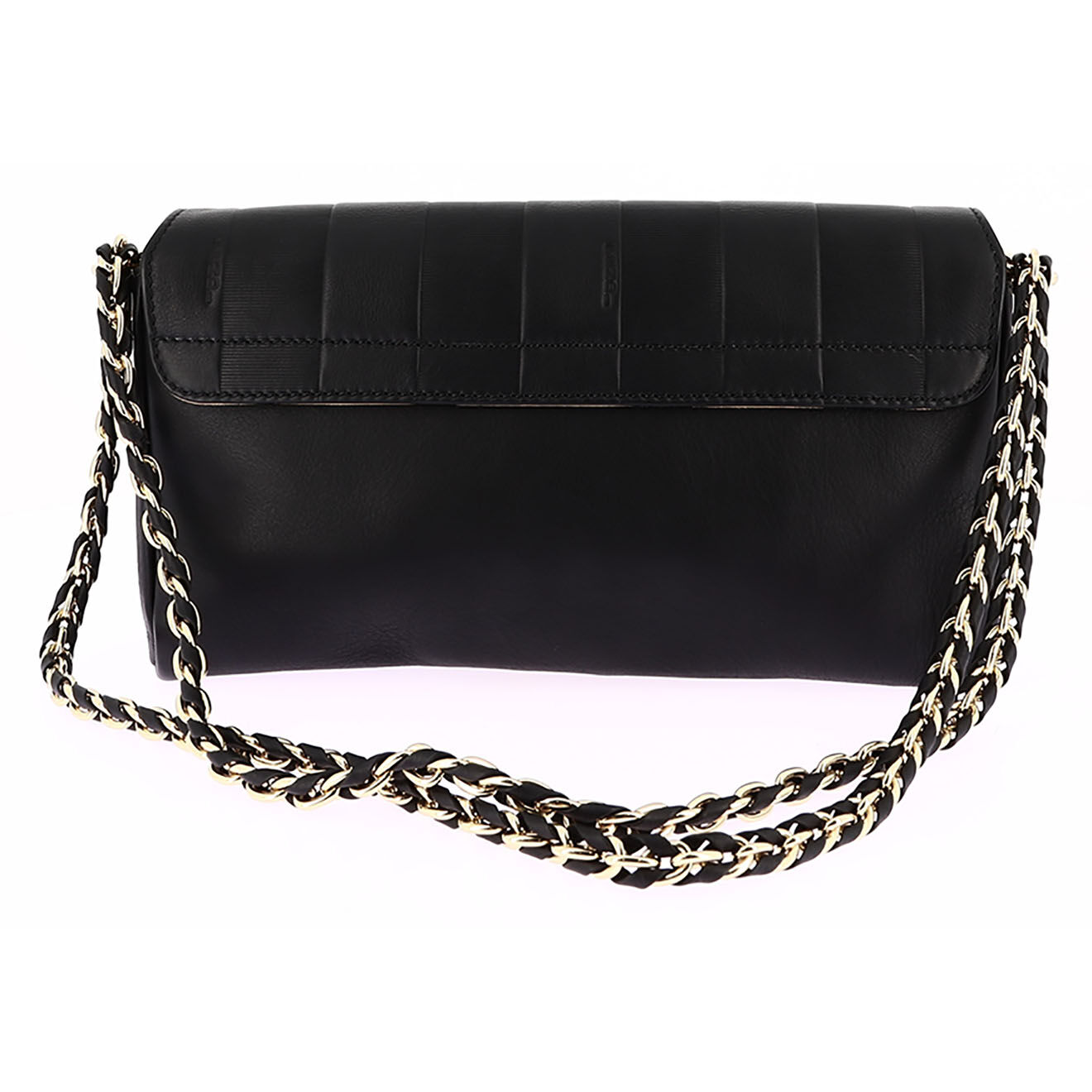 Fendi Sac porté épaule en Cuir noir - Très bon état - L.28 cm