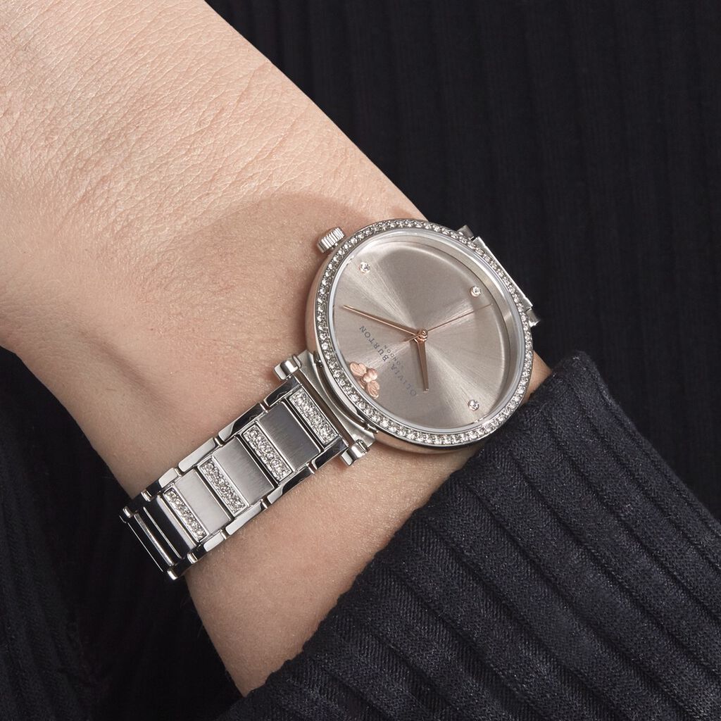 Montre Olivia Burton Belgrave Argenté