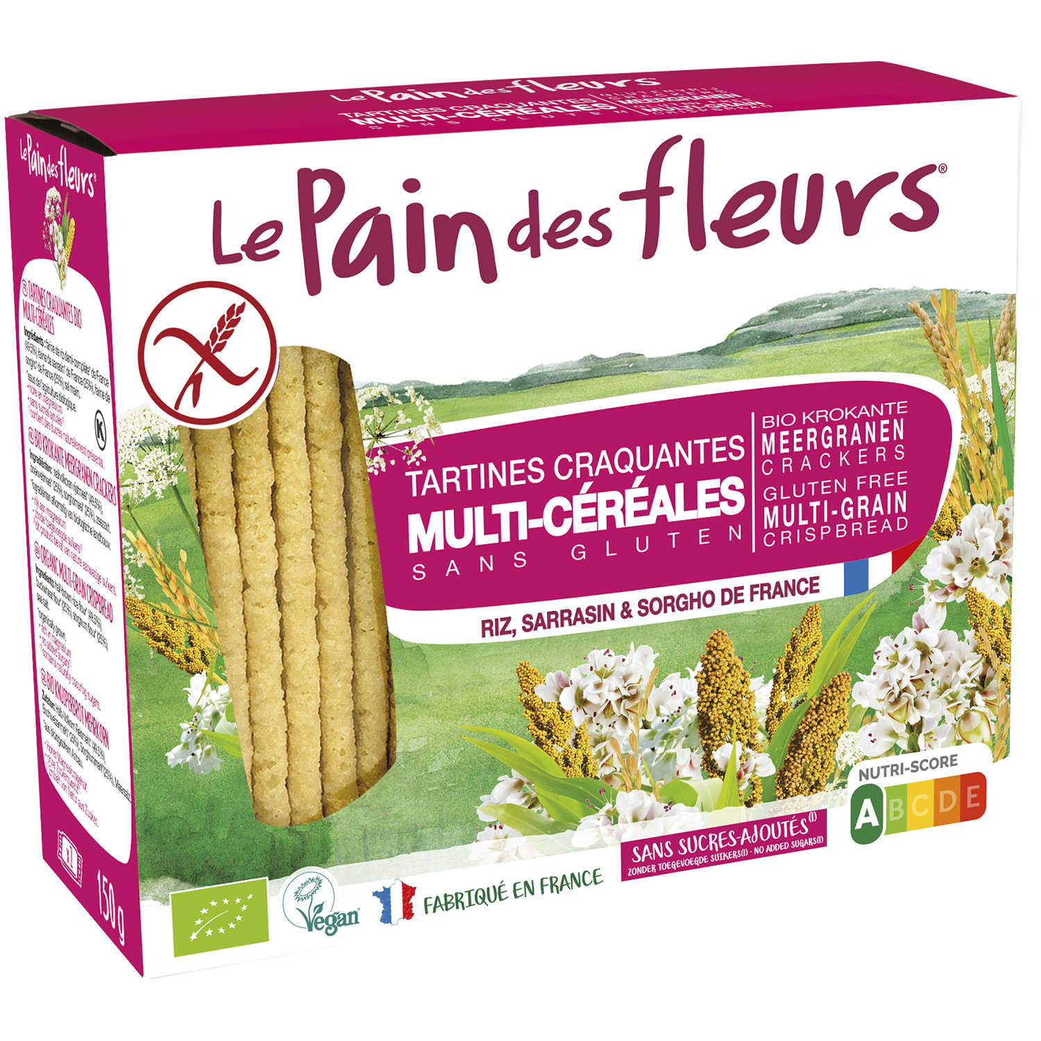 Le Pain des Fleurs multi céréales sans gluten