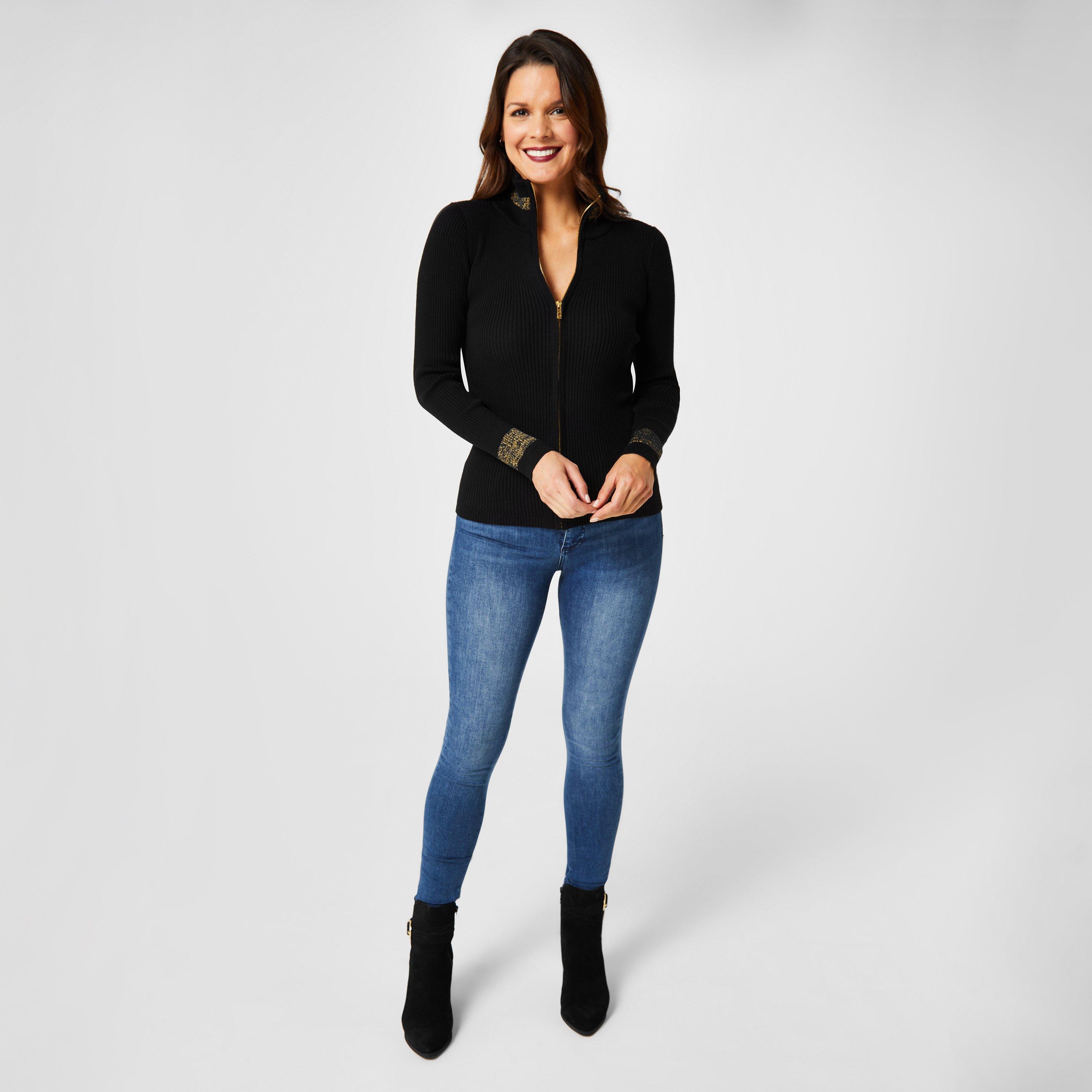 Biba Zip Through Cardigan