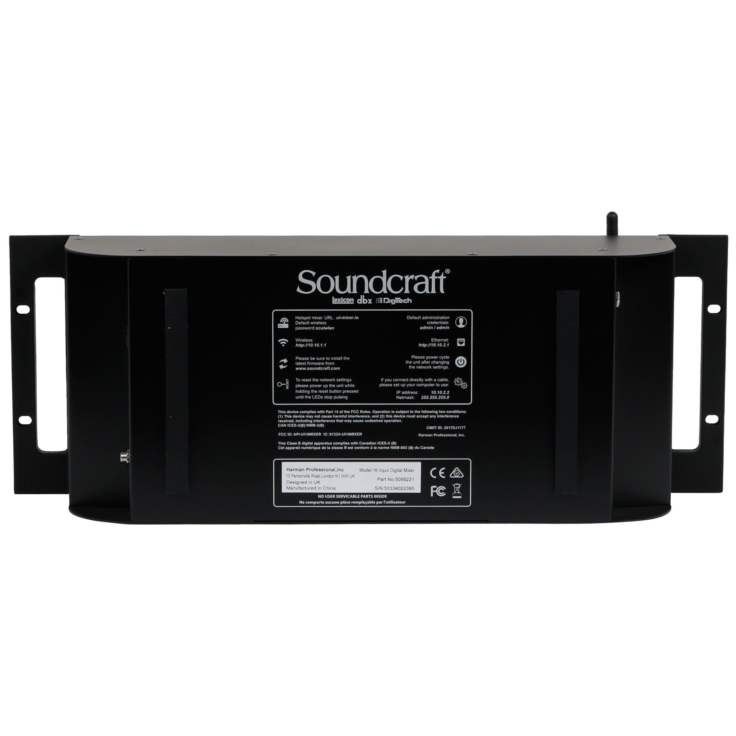 Soundcraft Ui16 digitale mixer