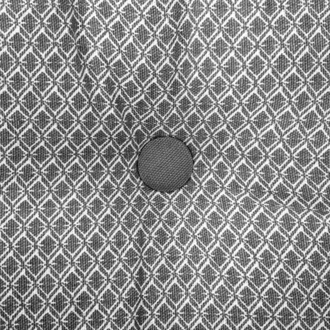 Coussin de sol carré coton (40 x 40 cm) Otto Gris