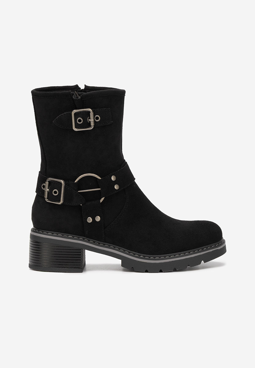 Bottines à talon noires Gleira