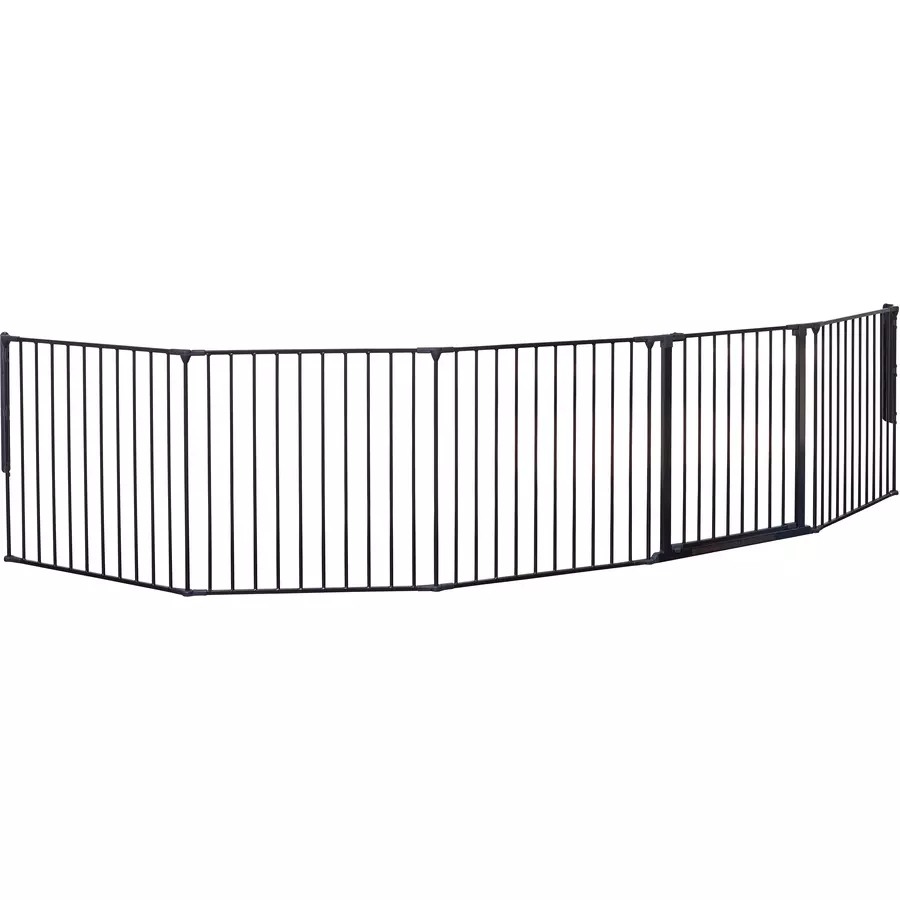 BabyDan Schutzgitter Flex XXL 90 bis 350 cm, schwarz