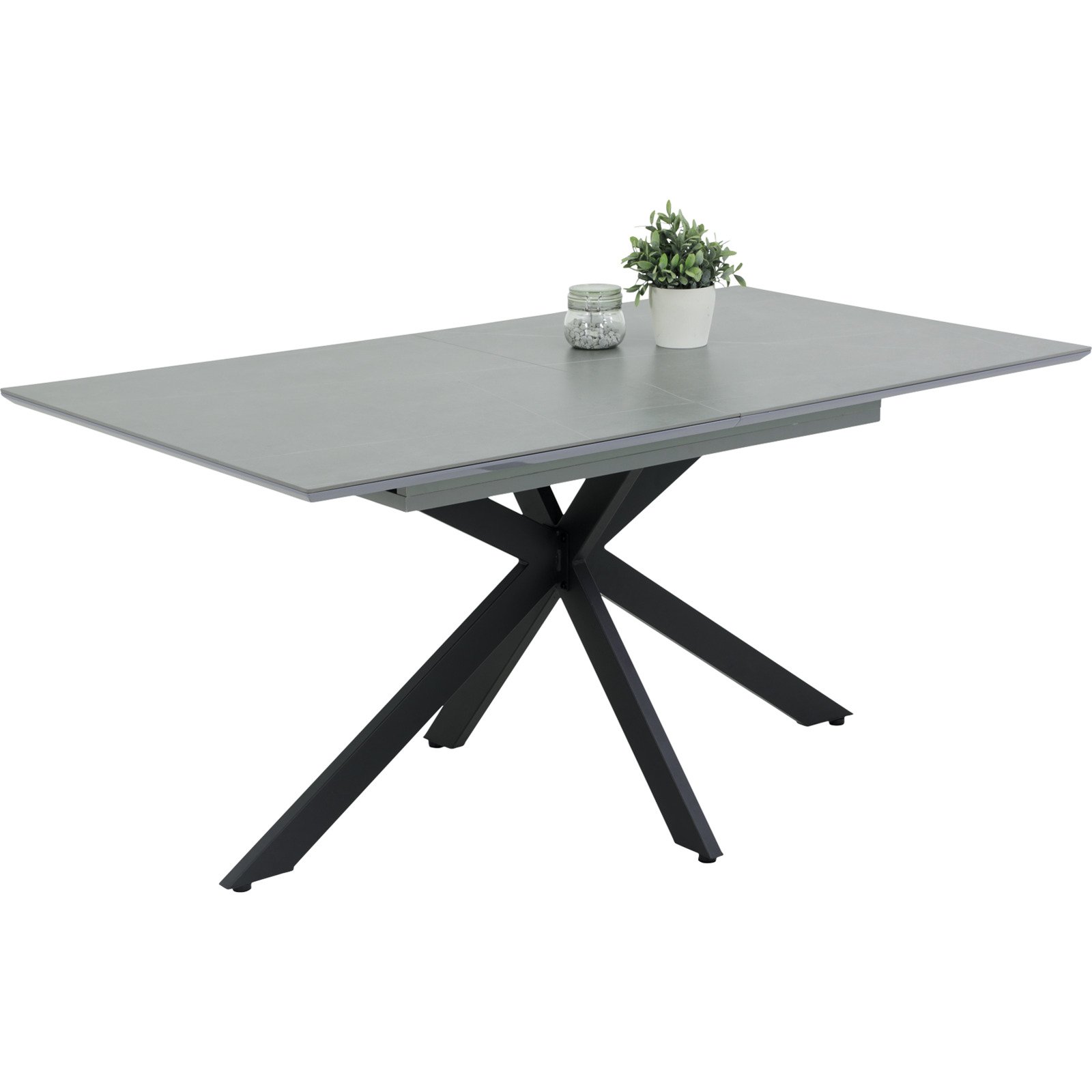 Tisch Chiara Sintered Stone Marmor-Optik 160/200 x 76 x 90 cm