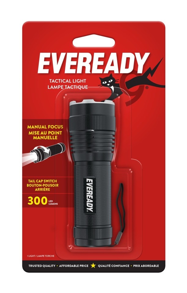 Energizer - Eveready Taktisk Lommelygte LED 300 Lumen