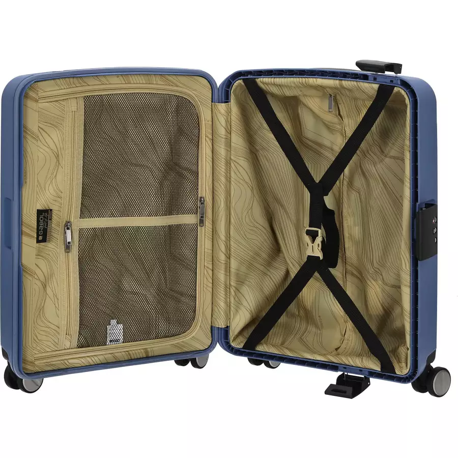 Gabol Sendai - 4-Rollen-Kabinentrolley 55 cm marine blue