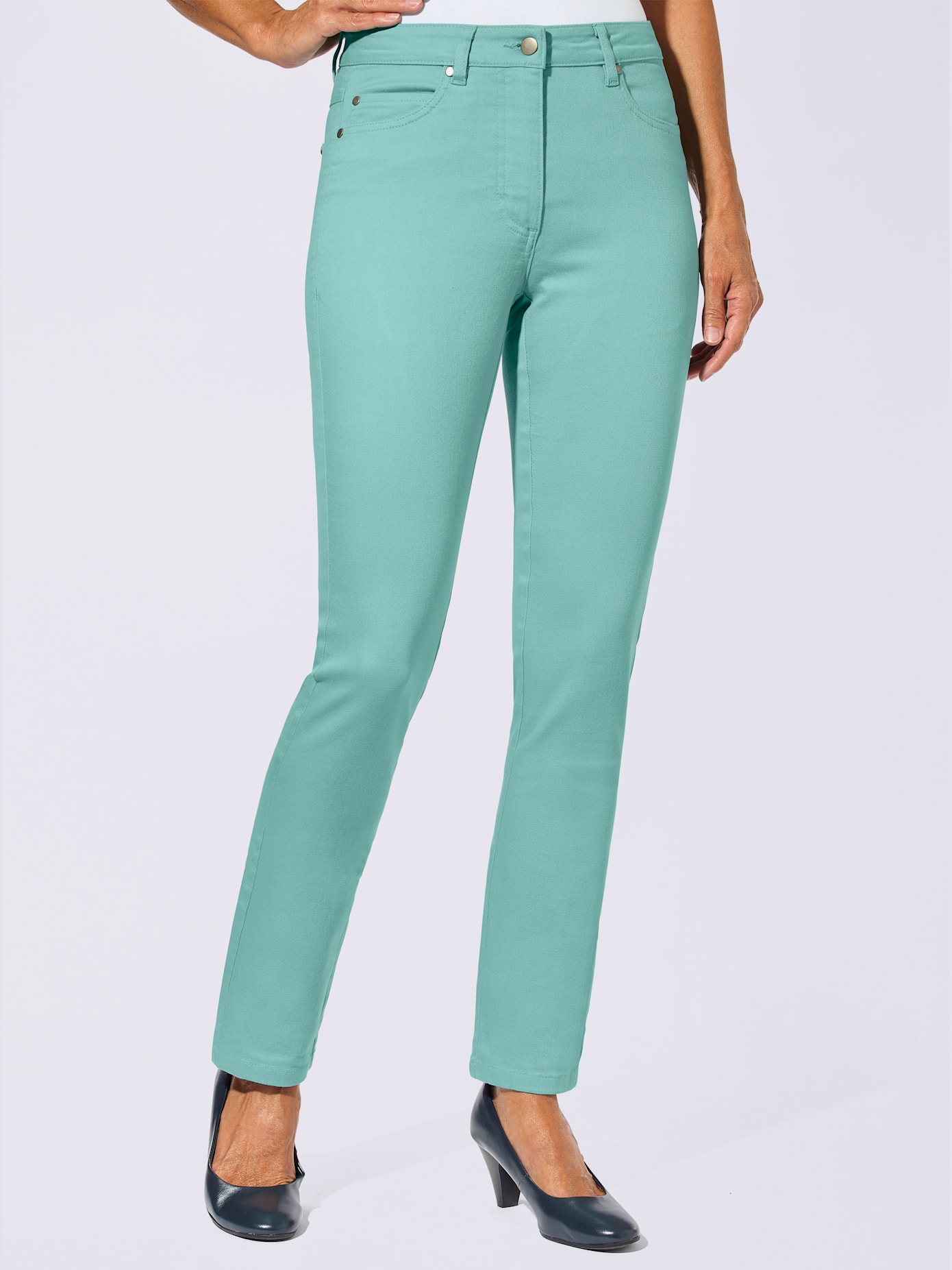 Jean femme affinant coupe droite