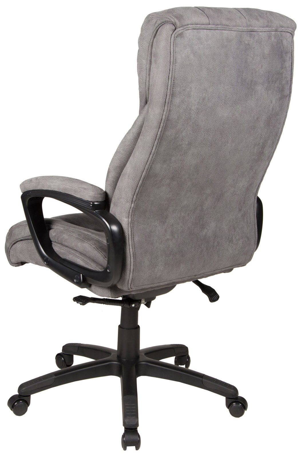 Chefsessel JOHN XXL 150 kg Schwarz/ Grau