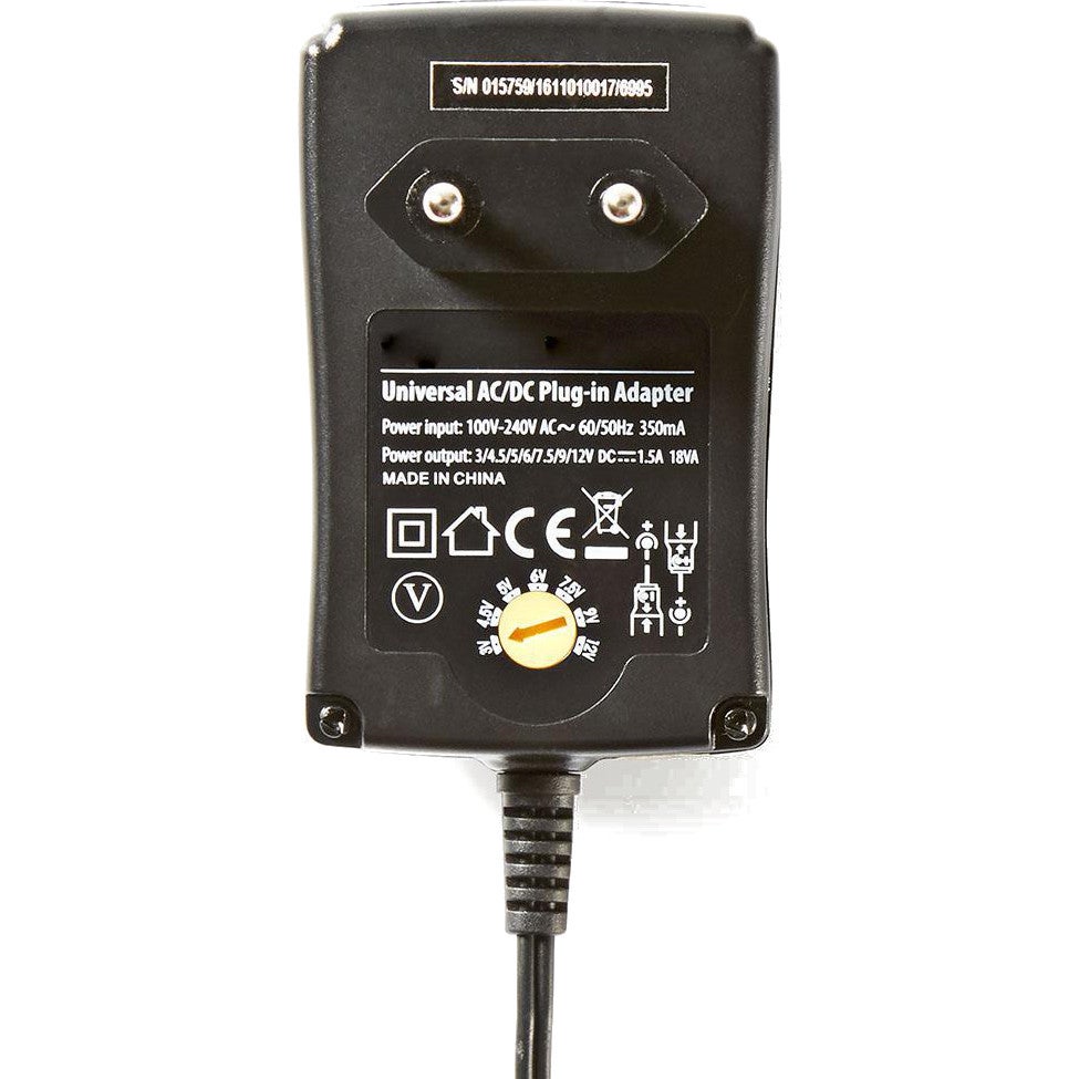 Nedis ACPA002 universele adapter 1500 mA, 3-12V