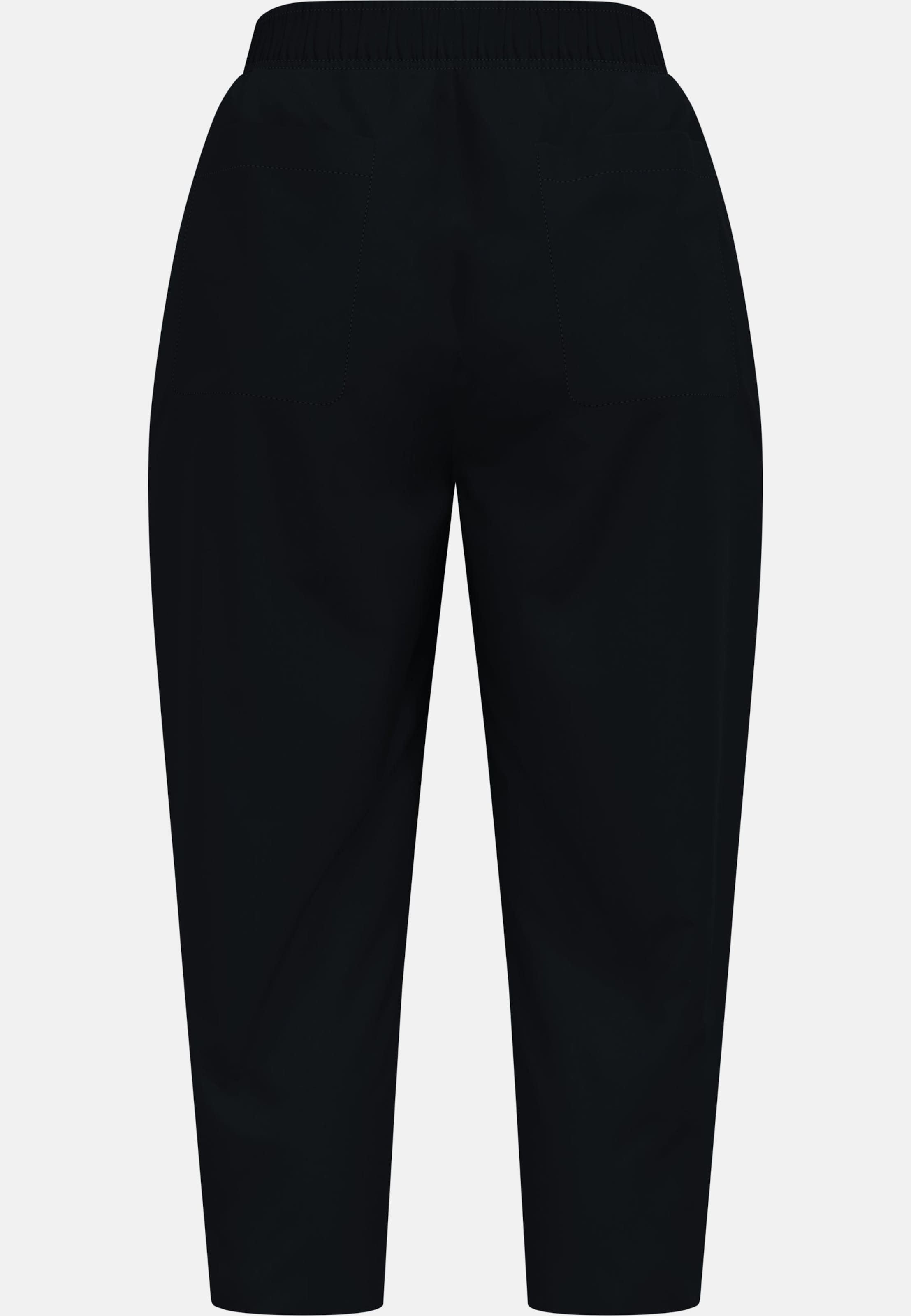 Ultraleichte Ascent 7/8-Ripstop-Hose mit schmal zulaufendem Bein in black