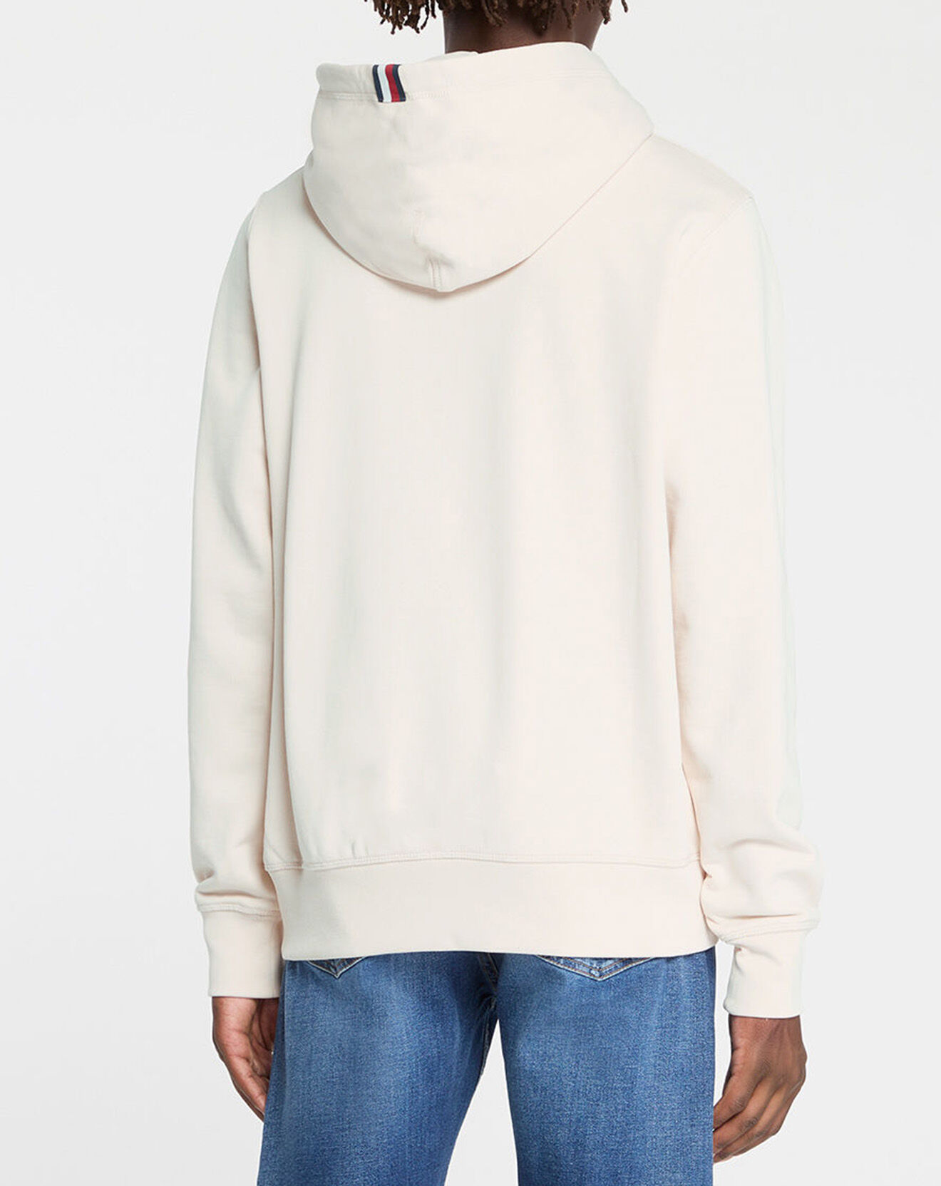 Tommy Hilfiger Sweat à capuche Icon Roundall écru