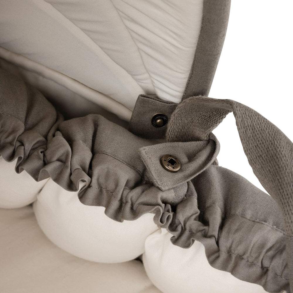 Køb Sebra Dark Olive Hætte Til 3-In-1 Baby Nest