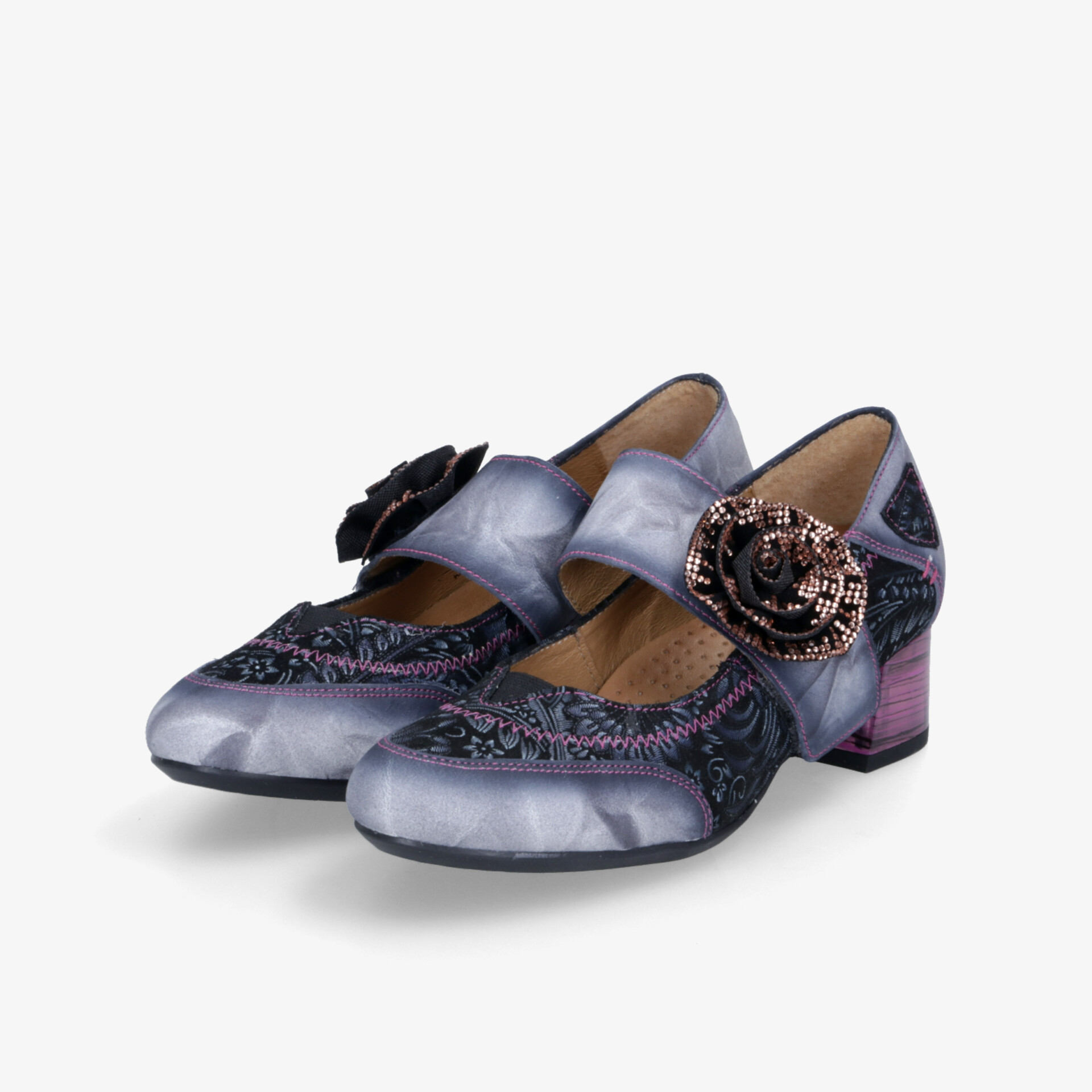 maciejka Damen Pumps grau