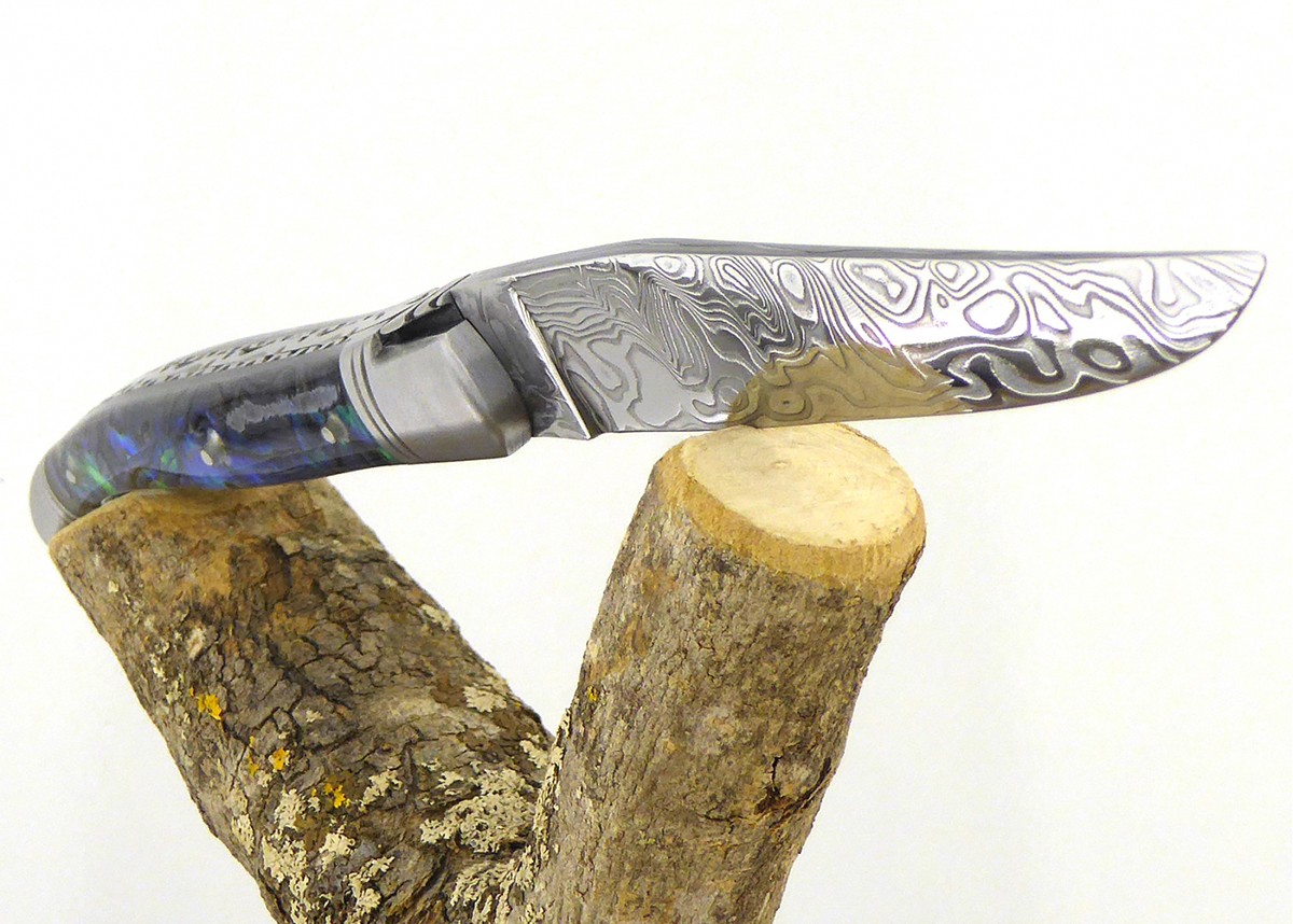 VENDU - Couteau Laguiole avec un manche en Manche en Abalone