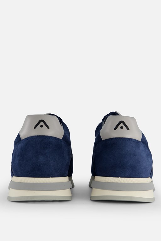 Ambitious Temple Sneakers blauw Suede