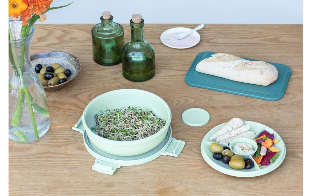 Salatbehälter Make & Take HellgrünSalatbox für unterwegs