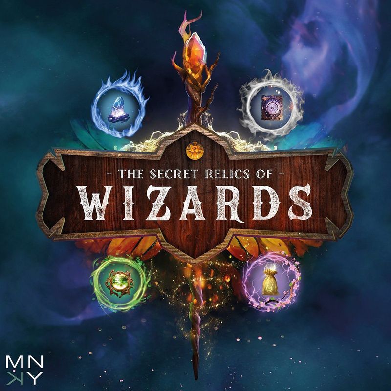 The Secret Relics of Wizards - Strategie Spel - Magisch - Voor 2-4 Spelers