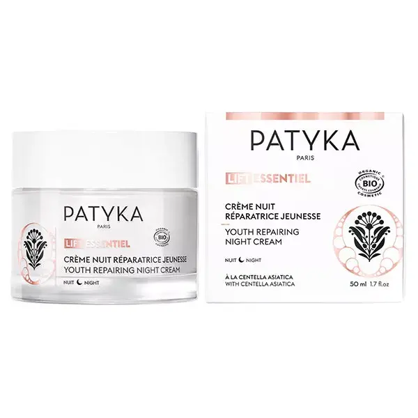 Creme Noturno Reparador Orgânico Patyka Lift Essentiel 50ml