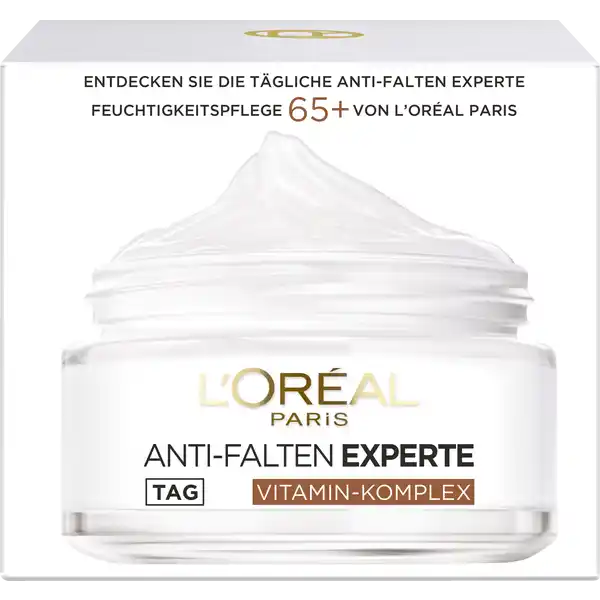 Gesichtscreme Anti-Falten Experte 65+ Tagespflege