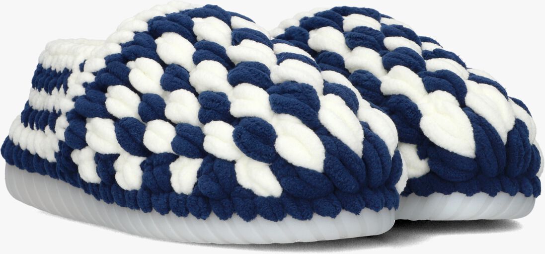UZURII blauwe uzurii pantoffels criss cross