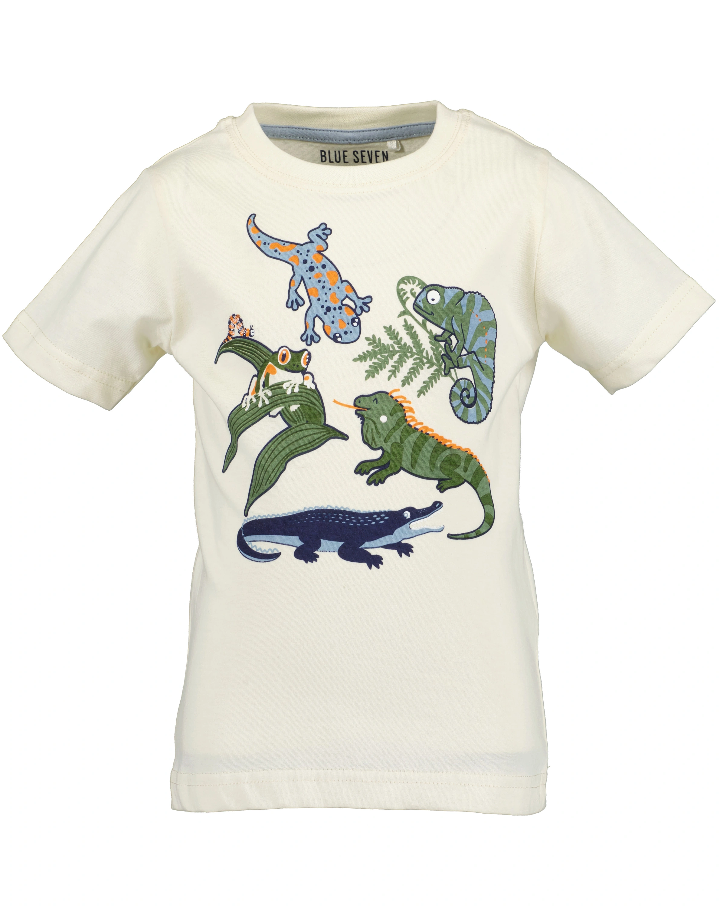 T-Shirt REPTILIA in offwhite