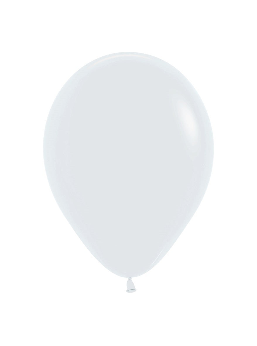 Ballonnen White 23cm 50st