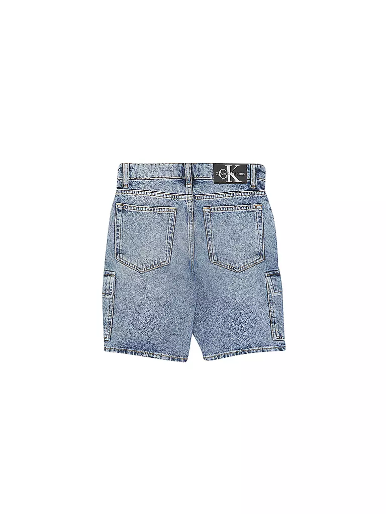 CALVIN KLEIN JEANS Jungen Jeansshorts hellblau