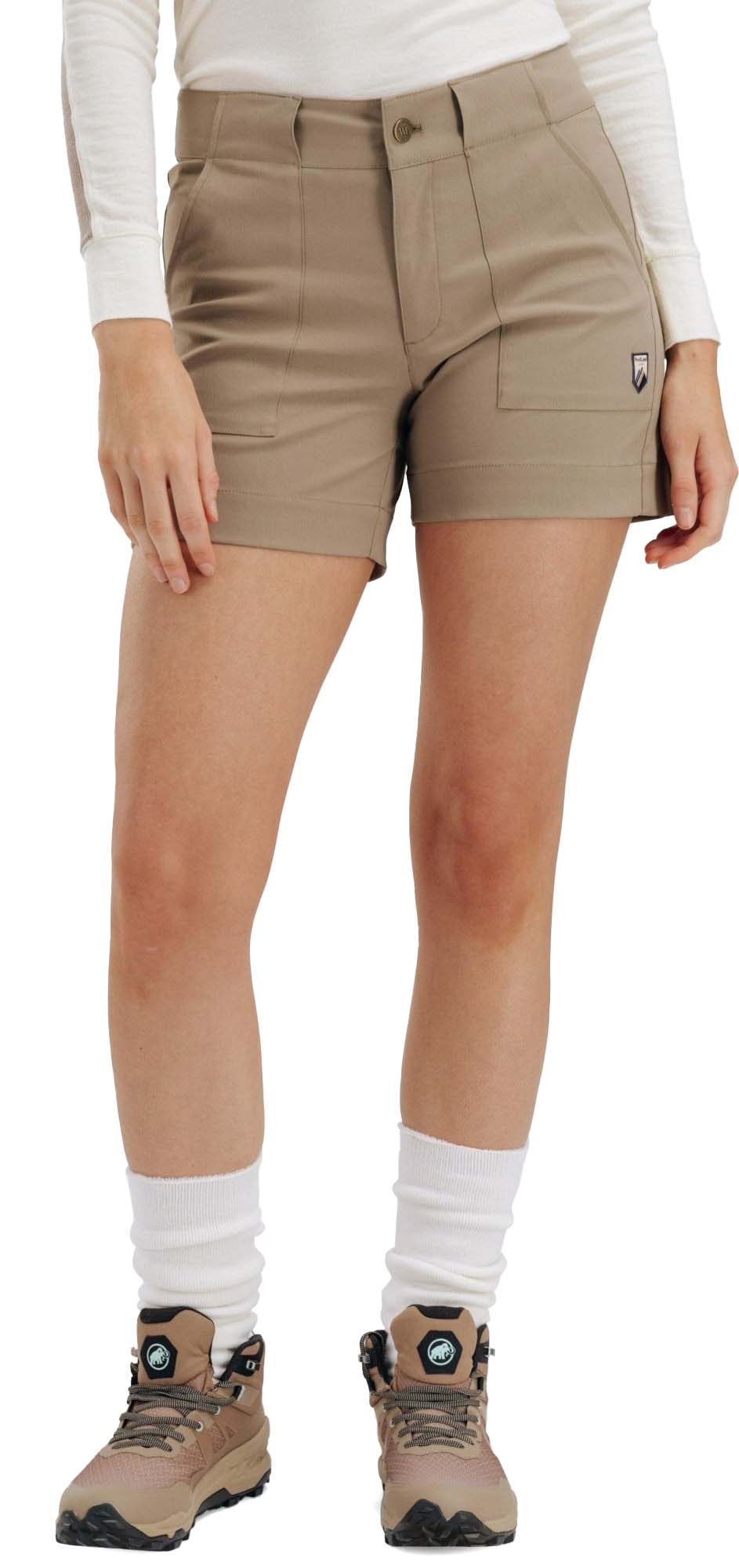 Romsdalseggen Shorts Long Dame Driftwood