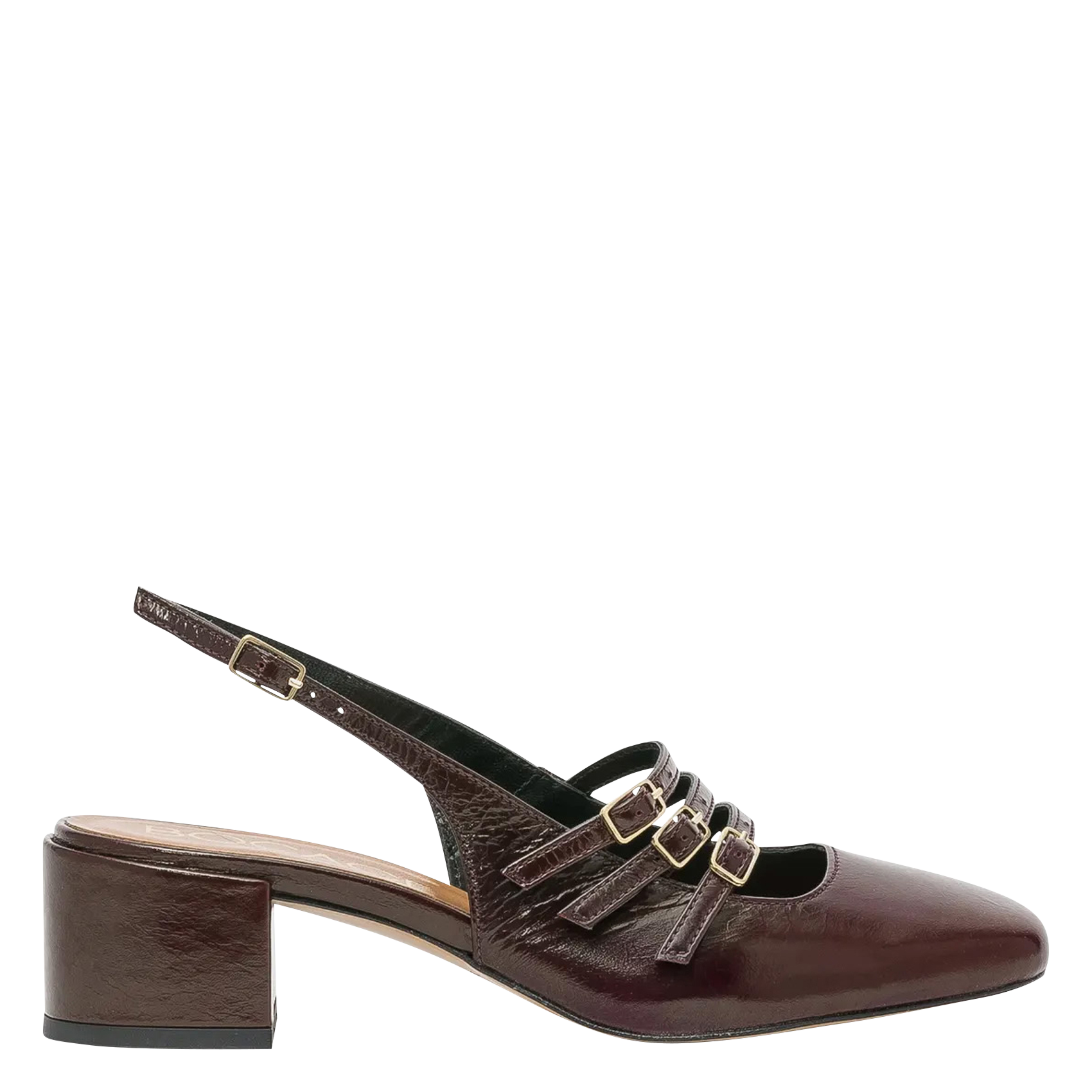 DEMI - Babies en cuir | Marron