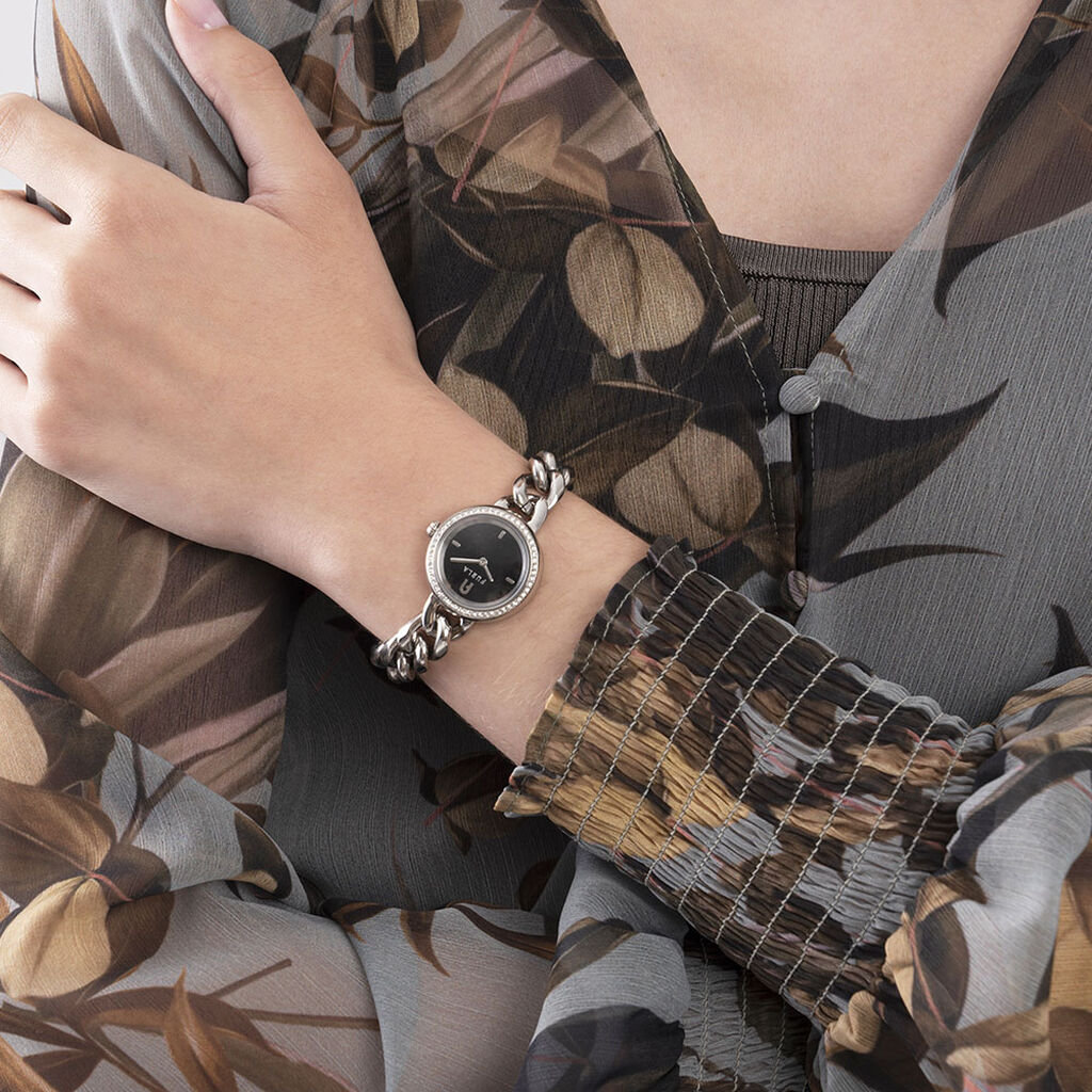 Montre Furla Chain Round Noir