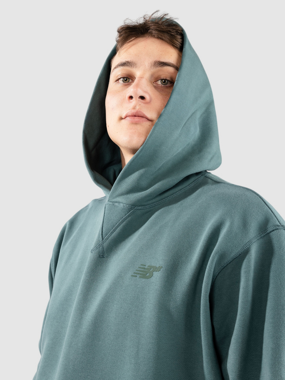 New Balance Numeric French Terry Hoodie new spruce