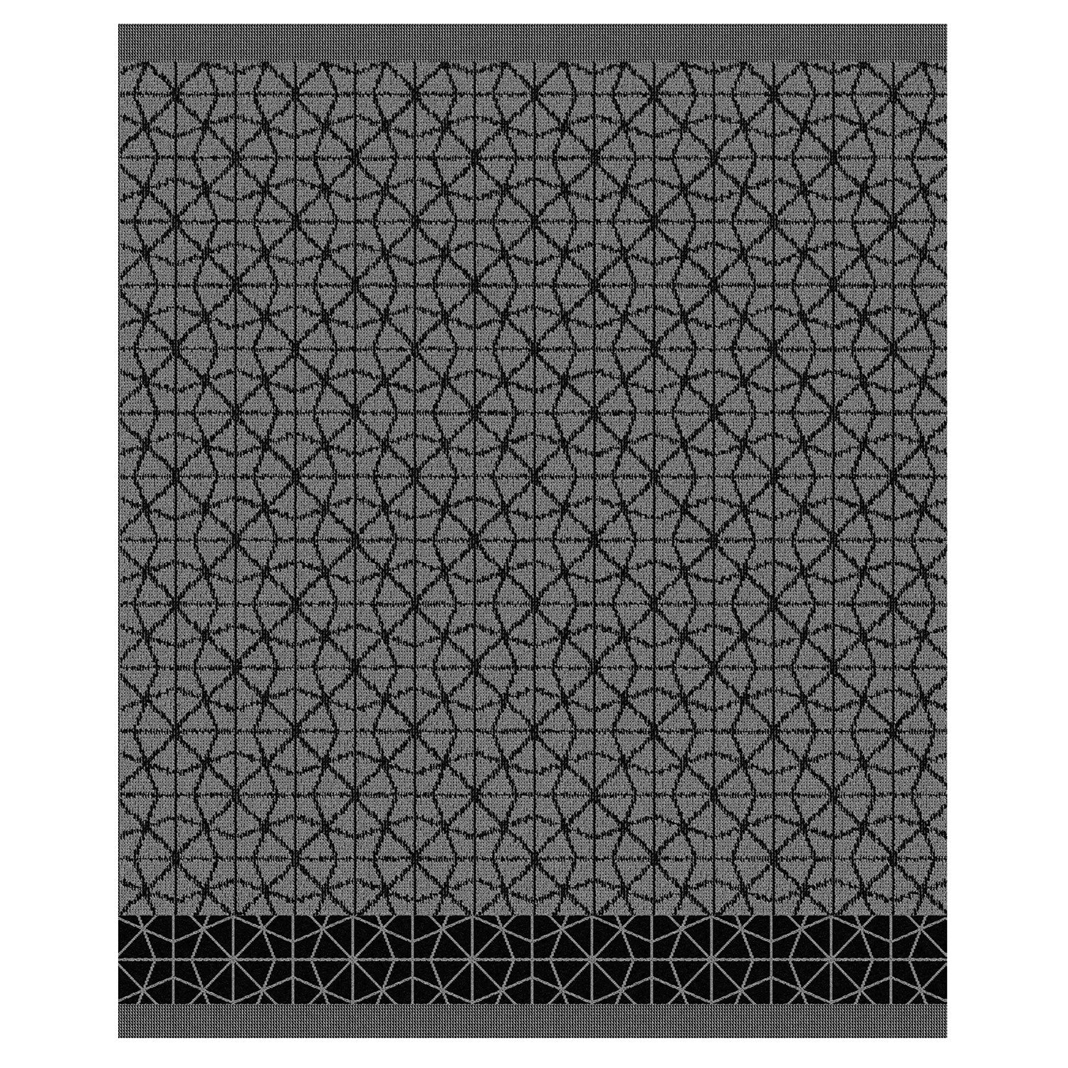 DDDDD keukendoek Chrystal - 50x55 cm - Black - 6 stuks
