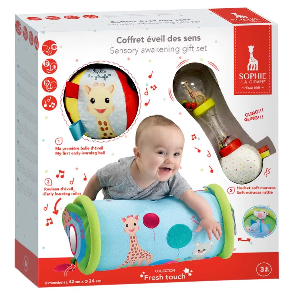 SOPHIE LA GIRAFE  -COFFRET «EVEIL DES SENS