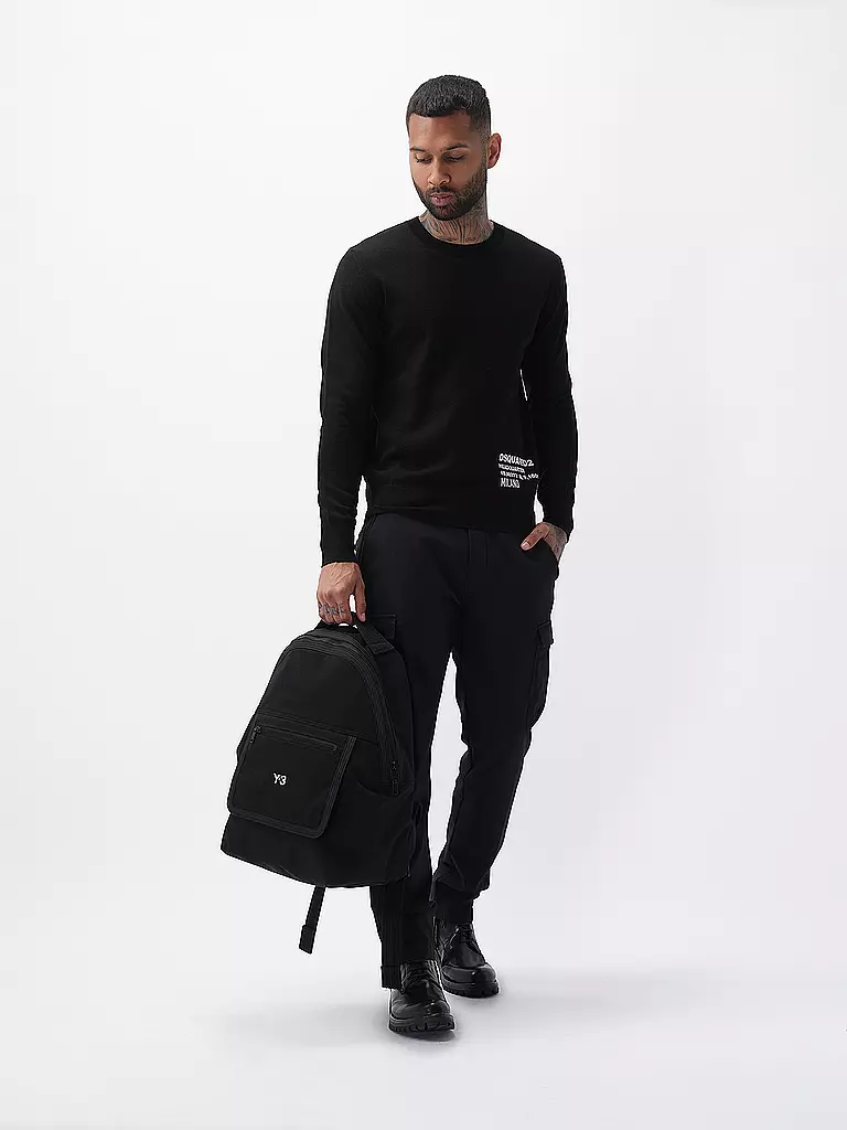 Y-3 Rucksack schwarz