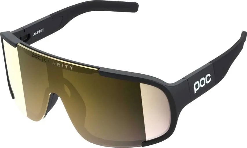 POC Aspire Uranium Black/Clarity Road/Partly Sunny Gold