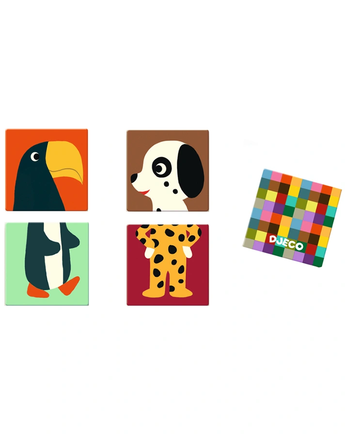 Memospiel ANIMO-PUZZLE 30-teilig in bunt