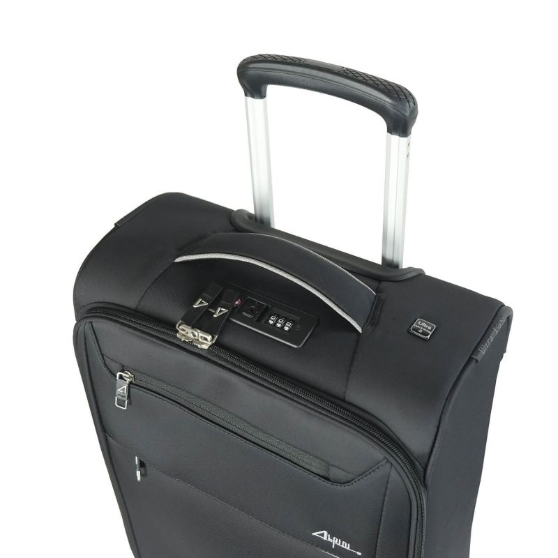 Lot de 3 valises souples Arizona 2.0 55, 69 et 79 cm Black