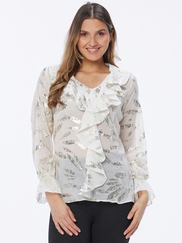 Rüschenbluse Elegance