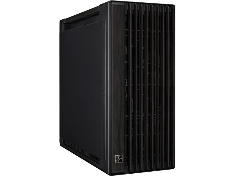 ASUS PC-Gehäuse ProArt PA602 Wood Edition Schwarz Eleganter Mid-Tower Gehäuse mit exzellentem Airflow