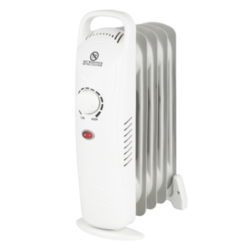 Handson olieradiator mini 500W wit 41x27 cm