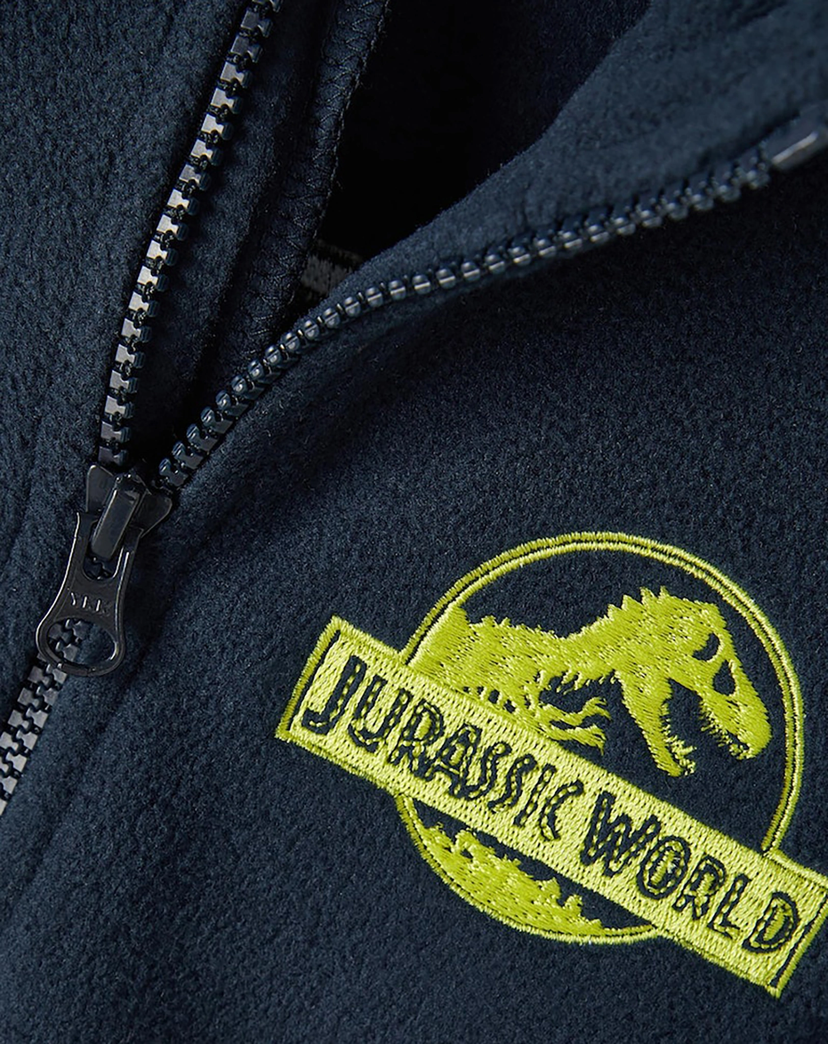 Fleecejacke NMMJULEN JURASSIC in dark sapphire