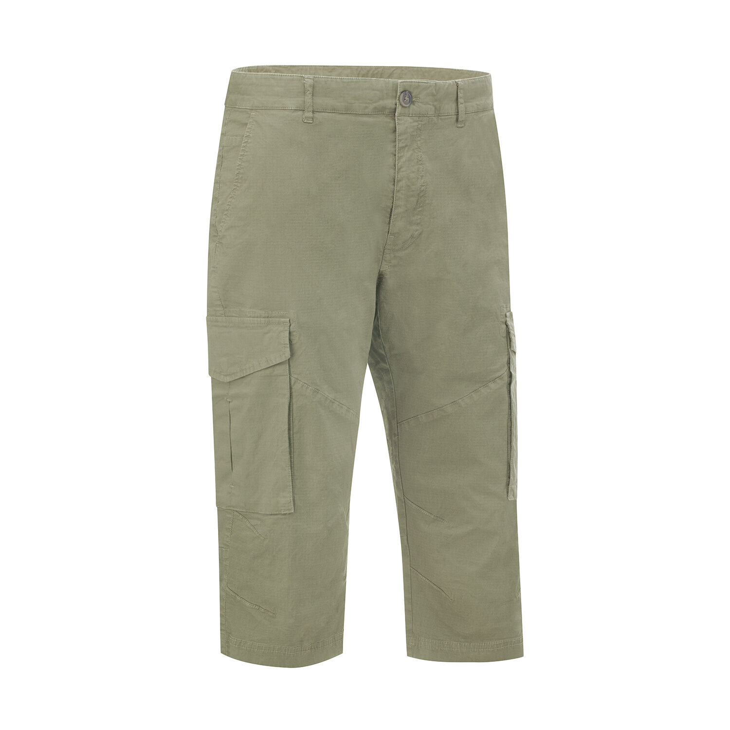 Modische 3/4 Cargohose mit vielen Taschen